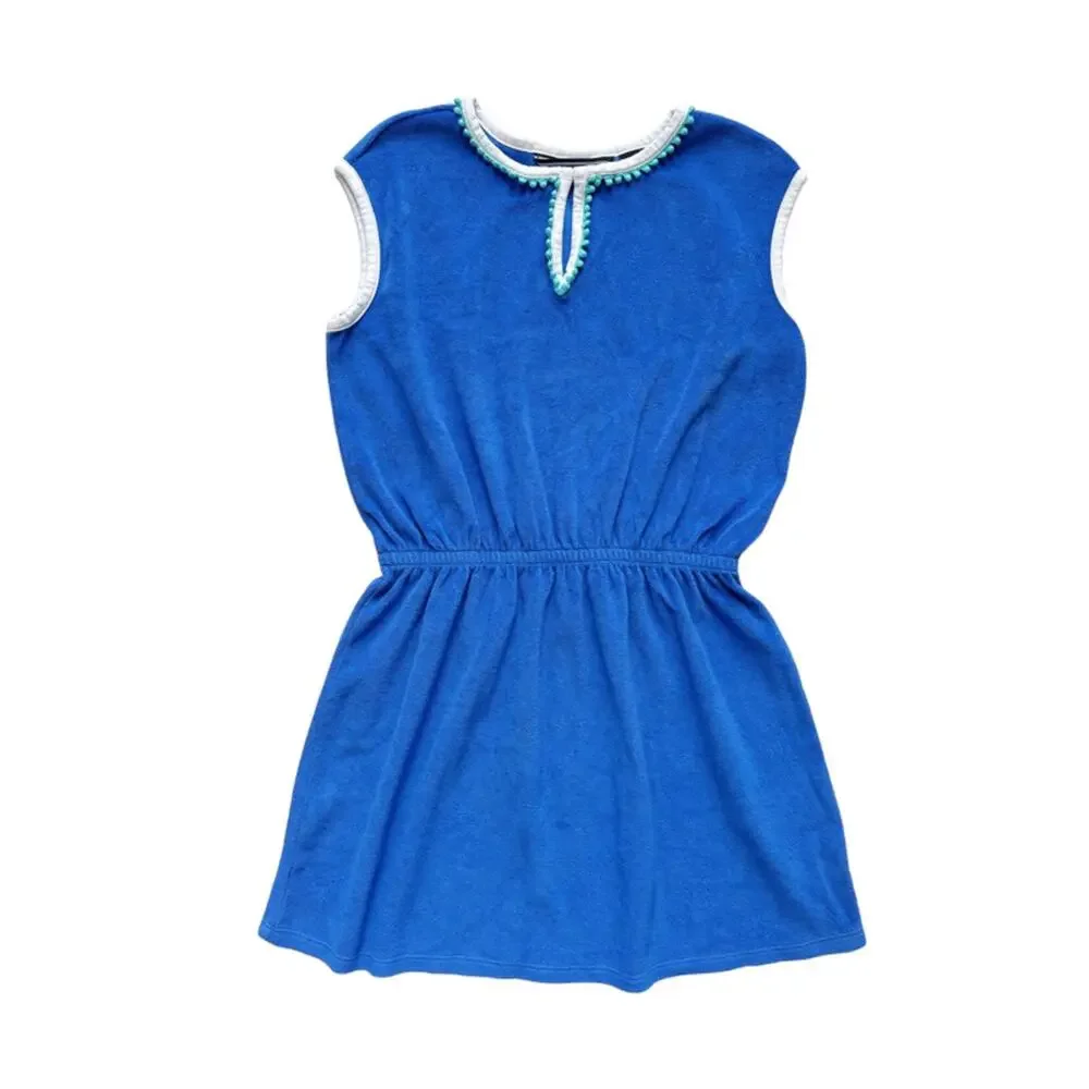 Lands' End Terry Swim Cover Size 6x-7